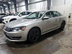 Volkswagen Passat salvage cars for sale: 2012 Volkswagen Passat SE