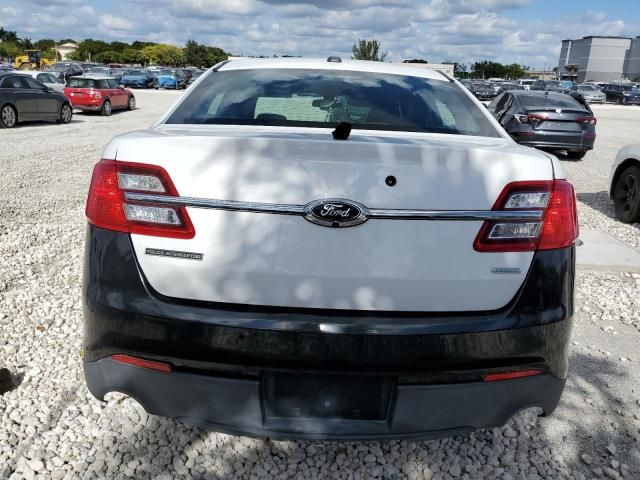 2018 Ford Taurus Police Interceptor