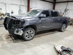 Toyota Tundra Crewmax Limited salvage cars for sale: 2017 Toyota Tundra Crewmax Limited