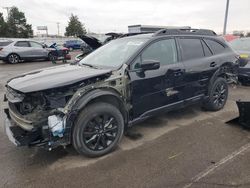 Subaru Outback salvage cars for sale: 2024 Subaru Outback Onyx Edition