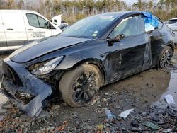 Tesla Model y salvage cars for sale: 2021 Tesla Model Y