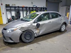 Toyota salvage cars for sale: 2015 Toyota Corolla L