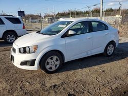 Chevrolet Sonic salvage cars for sale: 2015 Chevrolet Sonic LS