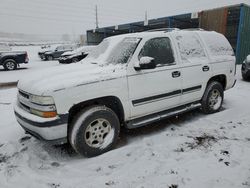 Chevrolet salvage cars for sale: 2005 Chevrolet Tahoe K1500