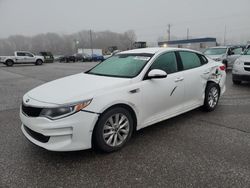 KIA Optima salvage cars for sale: 2018 KIA Optima LX