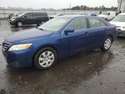 Toyota salvage cars for sale: 2011 Toyota Camry Base