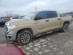 Toyota salvage cars for sale: 2017 Toyota Tundra Crewmax SR5