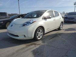 Nissan Leaf salvage cars for sale: 2012 Nissan Leaf SV