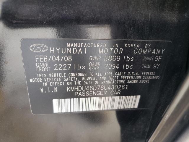 2008 Hyundai Elantra GLS