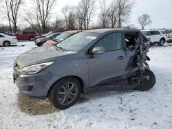 Salvage cars for sale from Copart Cicero, IN: 2015 Hyundai Tucson GLS