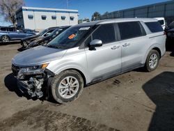 KIA Carnival l salvage cars for sale: 2022 KIA Carnival LX