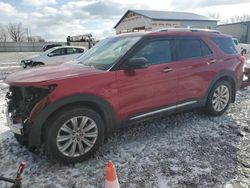 Ford salvage cars for sale: 2020 Ford Explorer Limited