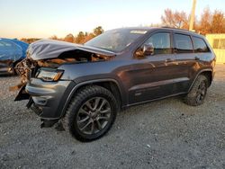 Jeep salvage cars for sale: 2017 Jeep Grand Cherokee Limited