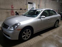 Infiniti g35 salvage cars for sale: 2005 Infiniti G35