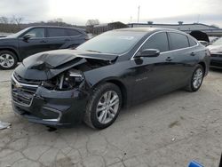 Chevrolet salvage cars for sale: 2017 Chevrolet Malibu LT