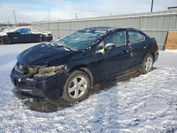 Salvage cars for sale from Copart Ottawa, ON: 2014 Honda Civic LX