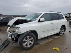 Toyota Highlander salvage cars for sale: 2010 Toyota Highlander