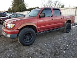 Toyota Tacoma salvage cars for sale: 2002 Toyota Tacoma Double Cab