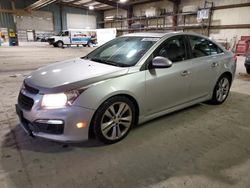 Chevrolet Cruze salvage cars for sale: 2015 Chevrolet Cruze LTZ