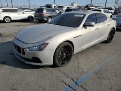 Maserati salvage cars for sale: 2014 Maserati Ghibli S