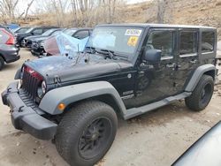 Jeep Wrangler salvage cars for sale: 2010 Jeep Wrangler Unlimited Sport