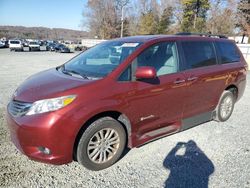 Toyota Vehiculos salvage en venta: 2015 Toyota Sienna XLE