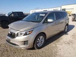 KIA Sedona lx salvage cars for sale: 2017 KIA Sedona LX