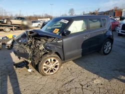 KIA salvage cars for sale: 2014 KIA Soul +