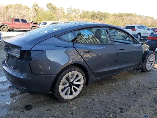 2022 Tesla Model 3