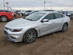 Chevrolet salvage cars for sale: 2017 Chevrolet Malibu LT