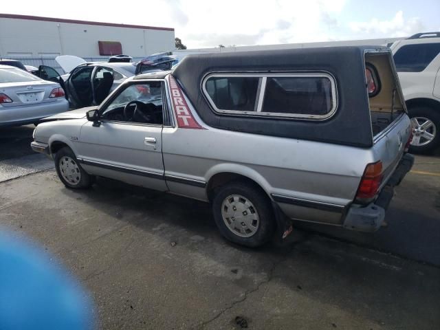 1986 Subaru Brat GL