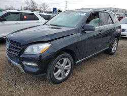 Mercedes-Benz salvage cars for sale: 2015 Mercedes-Benz ML 350 4matic