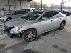 Salvage cars for sale from Copart Cartersville, GA: 2014 Nissan Maxima S