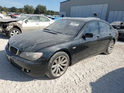 BMW 7 Series salvage cars for sale: 2007 BMW 750 I