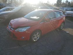 Ford Focus salvage cars for sale: 2012 Ford Focus SEL