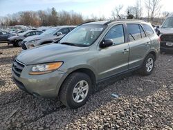 Hyundai Santa fe salvage cars for sale: 2009 Hyundai Santa FE GLS