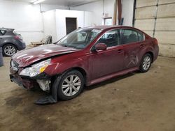 Subaru salvage cars for sale: 2012 Subaru Legacy 2.5I Premium