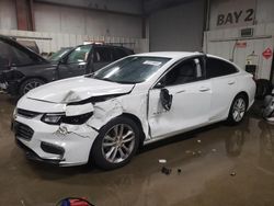 Chevrolet Vehiculos salvage en venta: 2017 Chevrolet Malibu LT