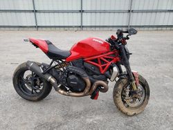 Ducati Monster salvage cars for sale: 2016 Ducati Monster 1200 R