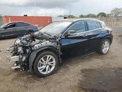 Infiniti salvage cars for sale: 2017 Infiniti QX30 Base