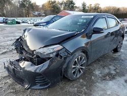 Salvage cars for sale from Copart Mendon, MA: 2017 Toyota Corolla L