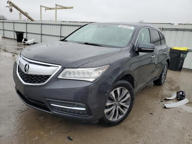 2016 Acura MDX Technology