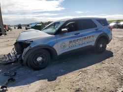 Ford salvage cars for sale: 2022 Ford Explorer Police Interceptor