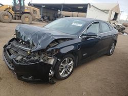 Ford Fusion salvage cars for sale: 2016 Ford Fusion Titanium Phev