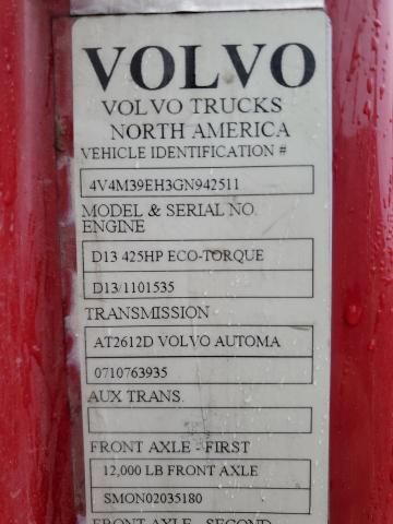 2016 Volvo VN VNM