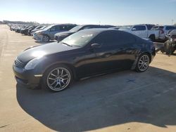 Infiniti g35 salvage cars for sale: 2007 Infiniti G35