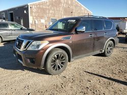 Nissan salvage cars for sale: 2017 Nissan Armada Platinum