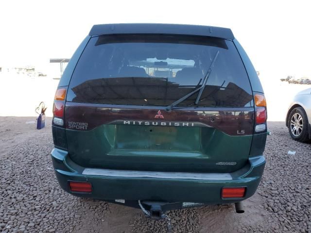 2000 Mitsubishi Montero Sport LS