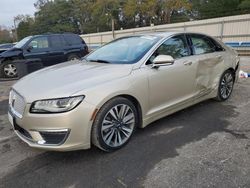 Lincoln mkz salvage cars for sale: 2017 Lincoln MKZ Hybrid Reserve