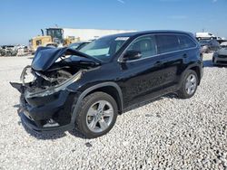 Toyota Highlander salvage cars for sale: 2016 Toyota Highlander Limited